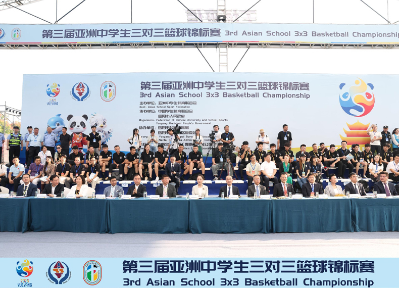 七大洲完成第三届亚洲中学生三人篮球锦标赛赛场照明保障